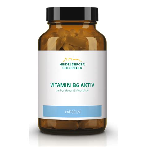 HEIDELBERGER CHLORELLA Vitamin B6 Aktiv Als Pyridoxal 5 Phosphat