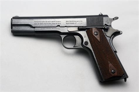 A Very Nice Example Of A 1918 Brushed Blue Colt 1911forum