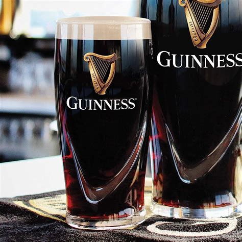 Guinness Half Pints Pint Glas Set 2er Set Logo Ab 12 00