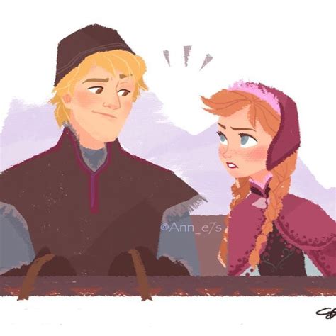 Anne（あん） On Instagram 😡 Frozen Anna Kristoff Kristanna Disney Princess Art Disney Art