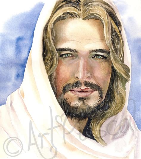 Portrait Jesus Christ Printable