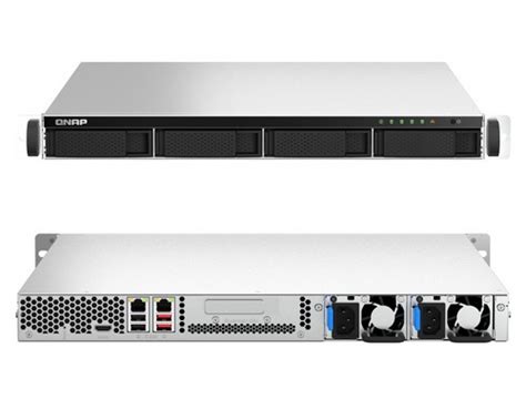 QNAP TS 464U RP 8G Rackmount Quad Core Intel Celeron NAS