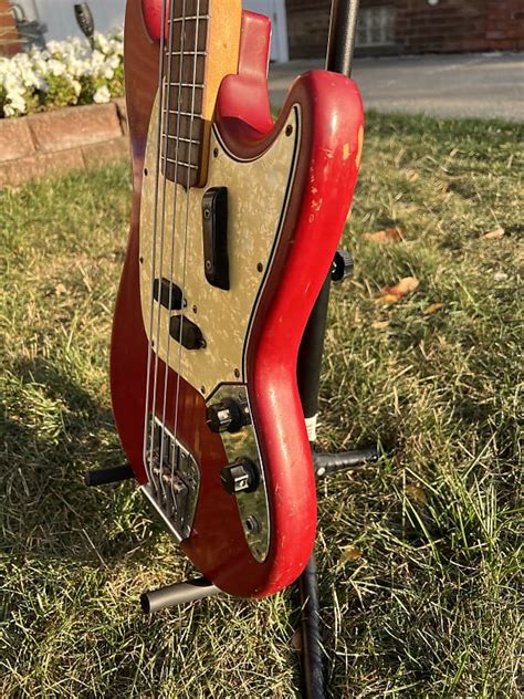 Fender Mustamg 1966 Dakota Red Reverb