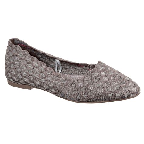 Skechers Modern Comfort Womens Cleo Honeycomb Knit Ballet Flat Women