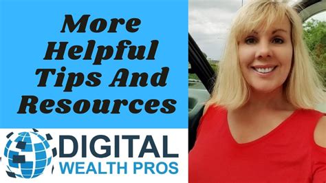 Digital Wealth Pros Resources And Tips Youtube