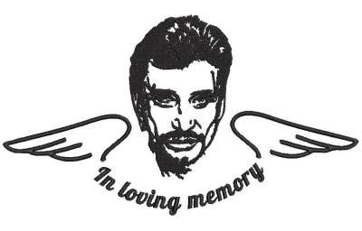 In loving memory Johnny Hallyday brodshop motifs de broderie célébrités