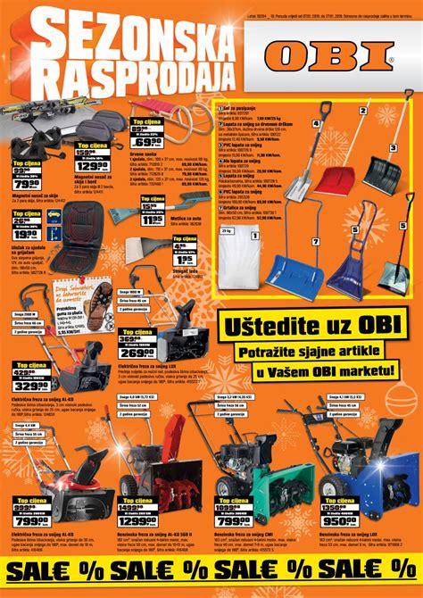 OBI katalog rasprodaje od 07.-27.01.2019. by Catalog.ba - Issuu