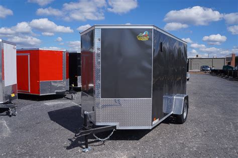 New 2024 Covered Wagon Trailers CW6X10SA Cargo Enclosed Trailer