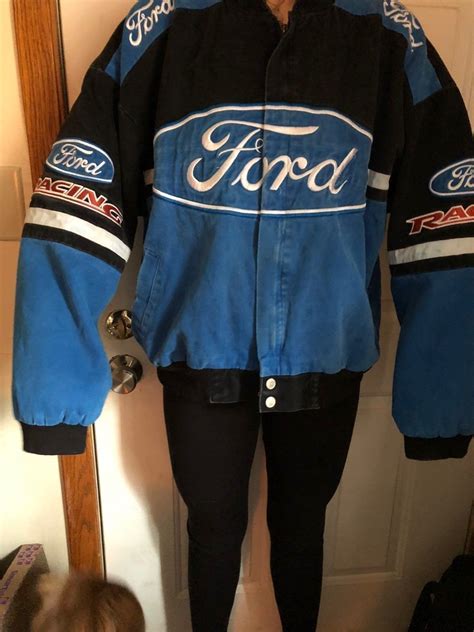 Authentic Ford Pro Racing Jacket Jacket Outfit Women Vintage Jacket Outfit Racer Jacket