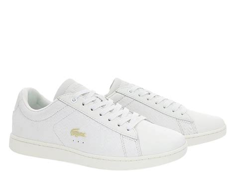 Ripley Zapatillas Mujer Lacoste Urbanas Blanco Carnaby Evo Cuero