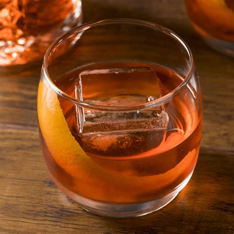 Rum Old Fashioned Cocktail Recipe Bar And Drink