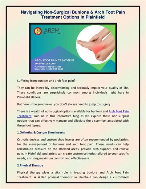 PPT - Arch Foot Pain Treatment PowerPoint Presentation, free download ...