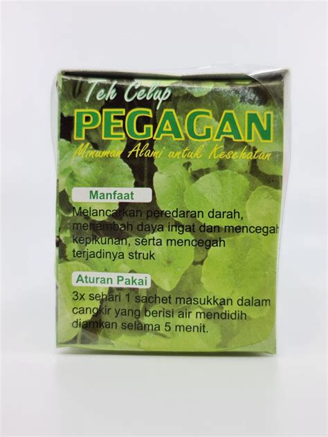 Teh Celup Pegagan Centella Asiatica Follium Instant Tea 25 Sachets