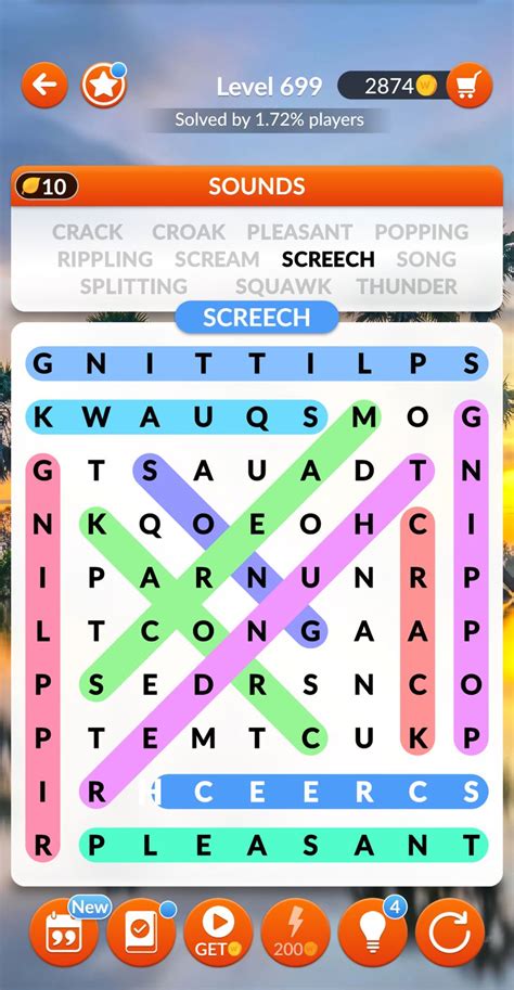 Word Search Explorer Level 699 Sounds Answers Qunb