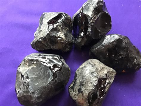 S2080 Rough Natural Obsidian Apache Tears From 4