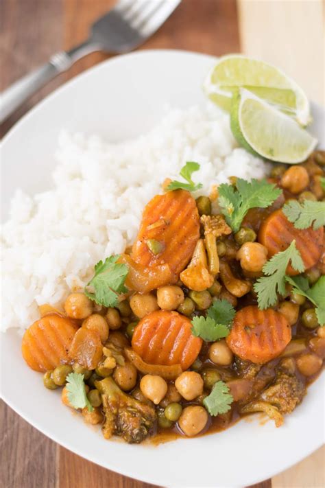 Easy Vegan Chickpea Curry Recipe The Kitchen Wife