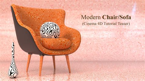 Animasi Kursisofa Minimalis Modern Tutorial Teaser For Cinema 4d