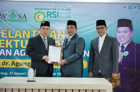 Jadikan International World Class Hospital Prof Agung Jadi Dirut RSI