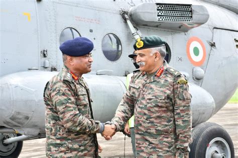 ANI On Twitter Indian Army Chief Gen Manoj Pande Visited HQ Of