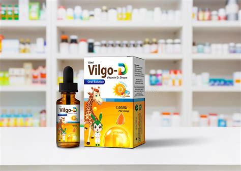 Vitamin D3 Drops on Behance