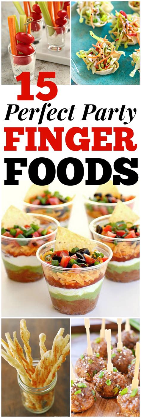 Inexpensive Finger Food Party Recipes