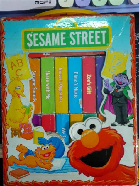 Sesame Street Book Blocks, Hobbies & Toys, Books & Magazines, Children ...