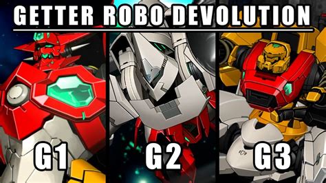 Getter Robo Devolution Explained Mecha Encyclopedia Youtube