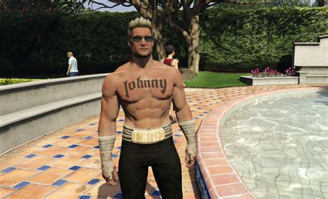 Johnny Cage Klassic Mortal Kombat X Add On Ped GTA5 Mods