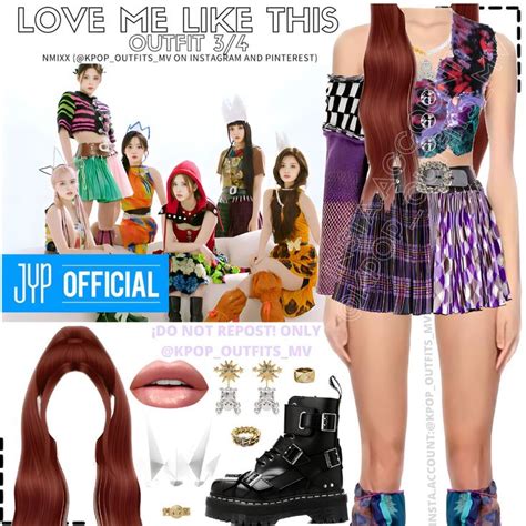 Nmixx Love Me Like This Jinni Inspired Outfit 34 Kpopoutfitsmv