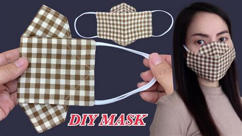 Diy New Design 3D Face Mask No Fog On Glasses Breathable Mask Very