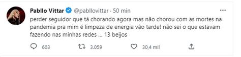 Pol Tica Ou Bug Famosos Perdem Milhares De Seguidores E Reclamam