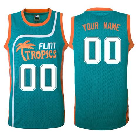 Custom Flint Tropics Semi-Pro Movie Basketball Jersey | JerseyOne