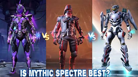 Mythic Spectre Vs Legendary Nikto VS Legendary Reaper Ashura Best Skin