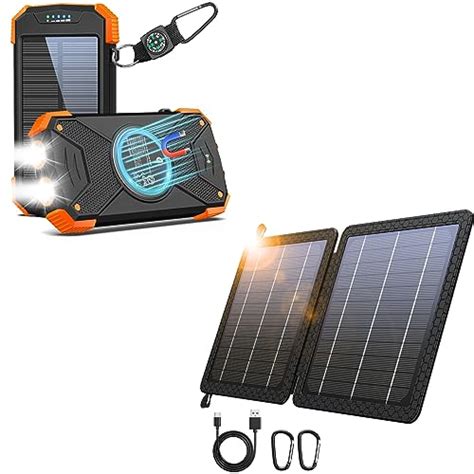 Blavor 20000mah Magnetic Fast Charging Plus 10000mah Solar Power Bank