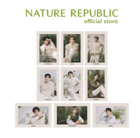 Wts Nct Nature Republic Postcard Taeil Johnny Taeyong Yuta