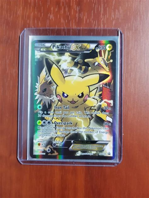 Mavin Pikachu Ex Full Art Xy Holographic Black Star Promo Pokemon