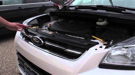 How To Open Ford Escape Hood Latch