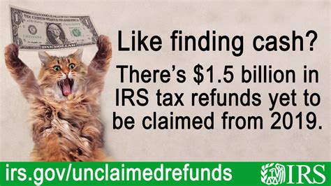 Irsnews On Twitter Irs Estimates Theres Billion In Unclaimed