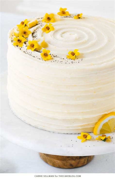 Lemon Poppy Seed Cake The Cake Blog