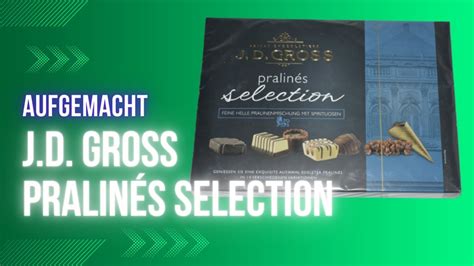 Aufgemacht J D GROSS pralinés selection 2023 YouTube