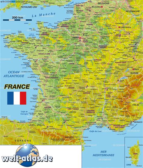 Frankreich Karte ~ World Of Map