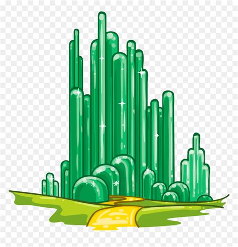 Emerald City - Emerald City Wizard Of Oz Png, Transparent Png - vhv