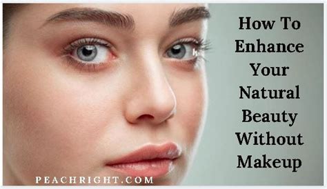 How To Enhance Your Natural Beauty Without Makeup By Fruitydiets Medium