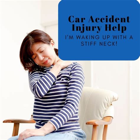 I M Waking Up With A Stiff Neck After Car Accident Desired Health