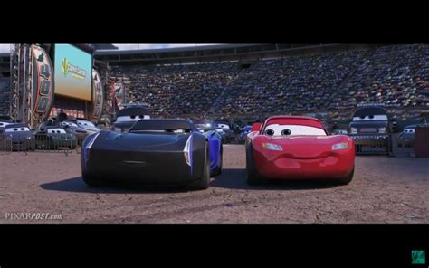 Image - Jackson Storm and Lightning McQueen .png | World of Cars Wiki ...