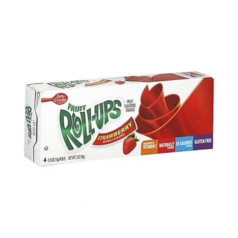 Fruit Roll Ups Strawberry Sensation Berfud American Food