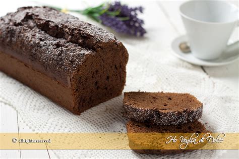 Plumcake Al Cioccolato Fondente Ricetta Ho Voglia Di Dolce