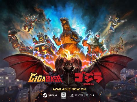 Gigabash Dlc Godzilla Kaiju Pack And Version Update Now