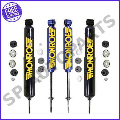 NEW Front Rear Shock Absorbers Monroe Matic Plus Set For Ford F100