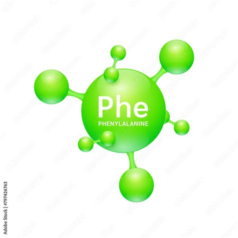 Phenylalanine Amino Acid Molecules That Combine To Form Proteins